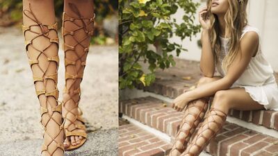 Gladyatör sandalet modelleri