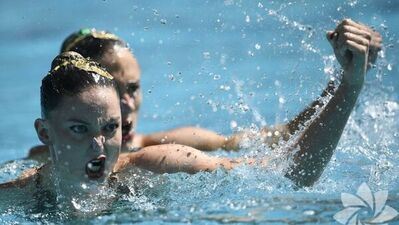 Şahane yüzücüler!