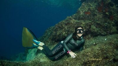 Derya Can: Derin maviden inanılmaz korkuyorum