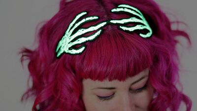 Cadılar Bayramı'na özel saç aksesuarları