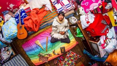 İşte benim yatak odam!