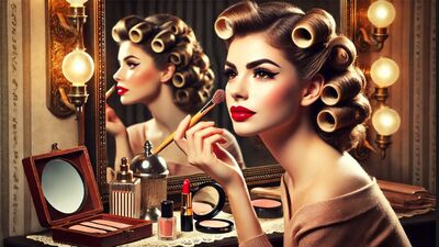 Dönem makyajları: 1940&#039;lı yıllarda makyaj