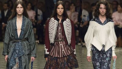 Burberry İlkbahar Yaz 2017 Koleksiyonu