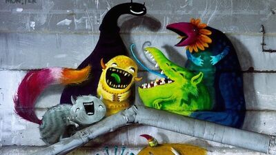 Sokakları canavarlar bastı