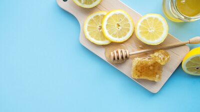 Bal ve limonla güç depolayın