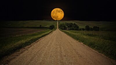 70 yılın en 'Süper Ay'ı