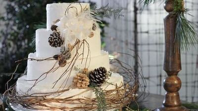 2017 kış düğünü pastaları