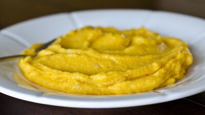 Tereyağlı kabaklı irmik