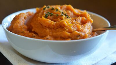 Tatlı patates püresi