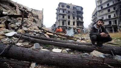 Halep&#039;te yaşayan insanlardan mesaj var