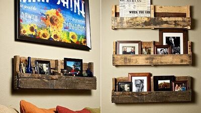 Ahşap paletlerle dekorasyon önerileri