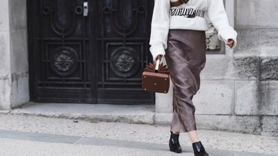 Kış mevsimi için etek kombinleri