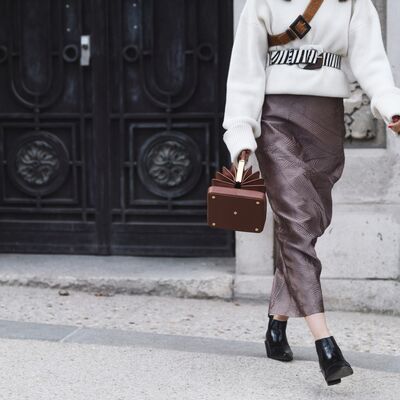 Kış mevsimi için etek kombinleri