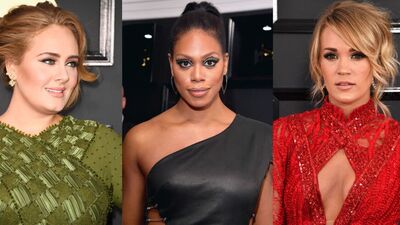 2017 Grammy Ödül Töreni: Saç ve Makyaj