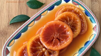 Kan portakalı reçeli