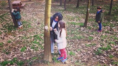 Çocuk, orman, sanat bir arada!