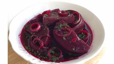 Dereotlu pancar turşusu