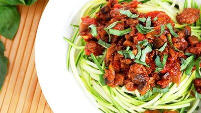 Haftanın fit menüsü: Bolonez soslu fit spagetti