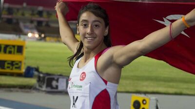 17 yaşındaki Mizgin Ay Atletizm dünya şampiyonu