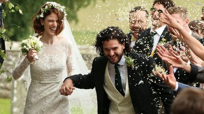 Dizi aşıkları evlendi