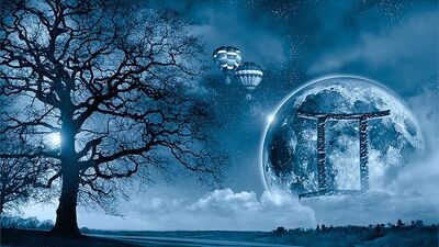 Ay, İkizler burcunda!