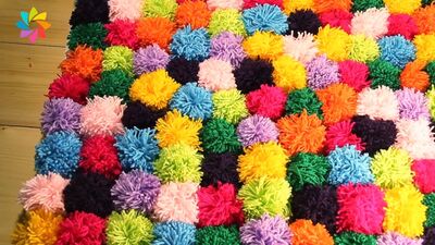 Ponpon paspas yapmak çok kolay!