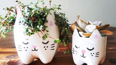 Şişelerle yapılabilecek dekor önerileri