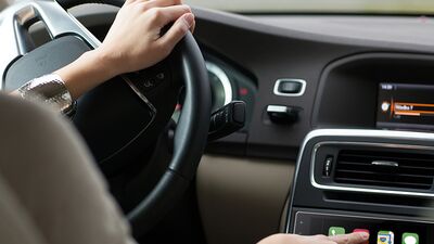 Trafikte kadın hali