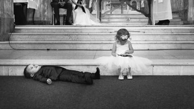 Bazıları düğün sevmez...