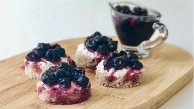 Vanilyalı portakallı siyah üzüm reçeli