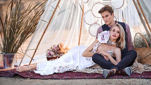 2018 boho tarzı gelinlik modası