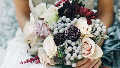 Kış gelinlerine özel çiçekler