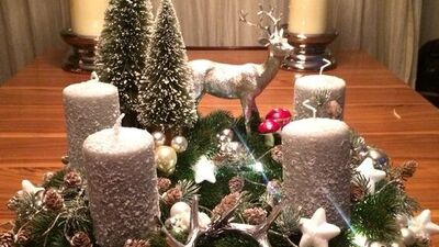 İlginç mum dekorasyonları