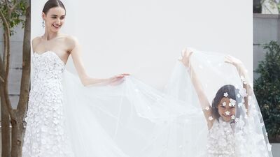 Oscar de la Renta - 2018 İlkbahar/Yaz Gelinlik