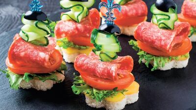 Ev partisi için atıştırmalıklar