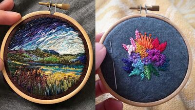 İplikler ve doğa buluşursa...