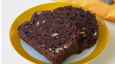 Çikolatalı cevizli muzlu kek 