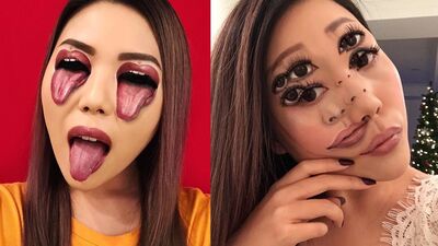 Bu makyajlar kafa karıştırıyor!