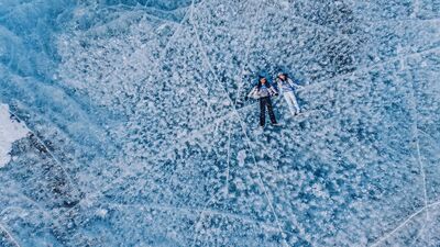 Dünyanın en derin gölü donarsa...