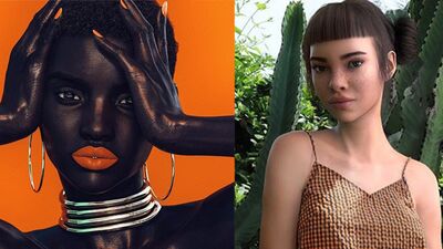 Bu modeller gerçek değil!