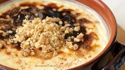 Damla sakızlı sütlaç