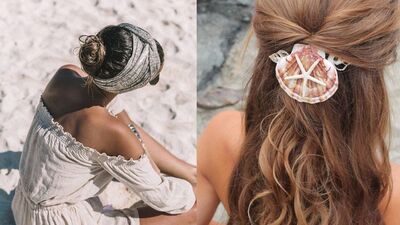 Plajlarda bu saçlar çok moda!