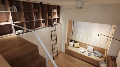 22 metrekareye sığan koca ev!