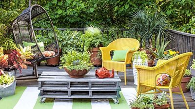 Bahçe ve teraslarınıza şıklık katacak öneriler