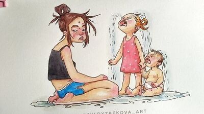 Anne olmanın tatlı zorlukları