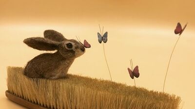 Keçe sanatçısının muhteşem ürünleri