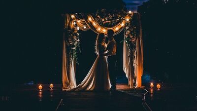 Düğünlerde son trend: Gece fotoğrafları