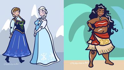 Disney prensesleri kalıpların dışına çıkıyor!