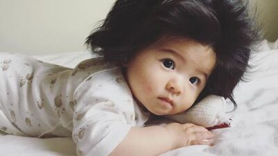 Bu kız sadece altı aylık!