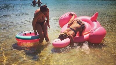 Plajlarda ortaya çıkan komik görüntüler